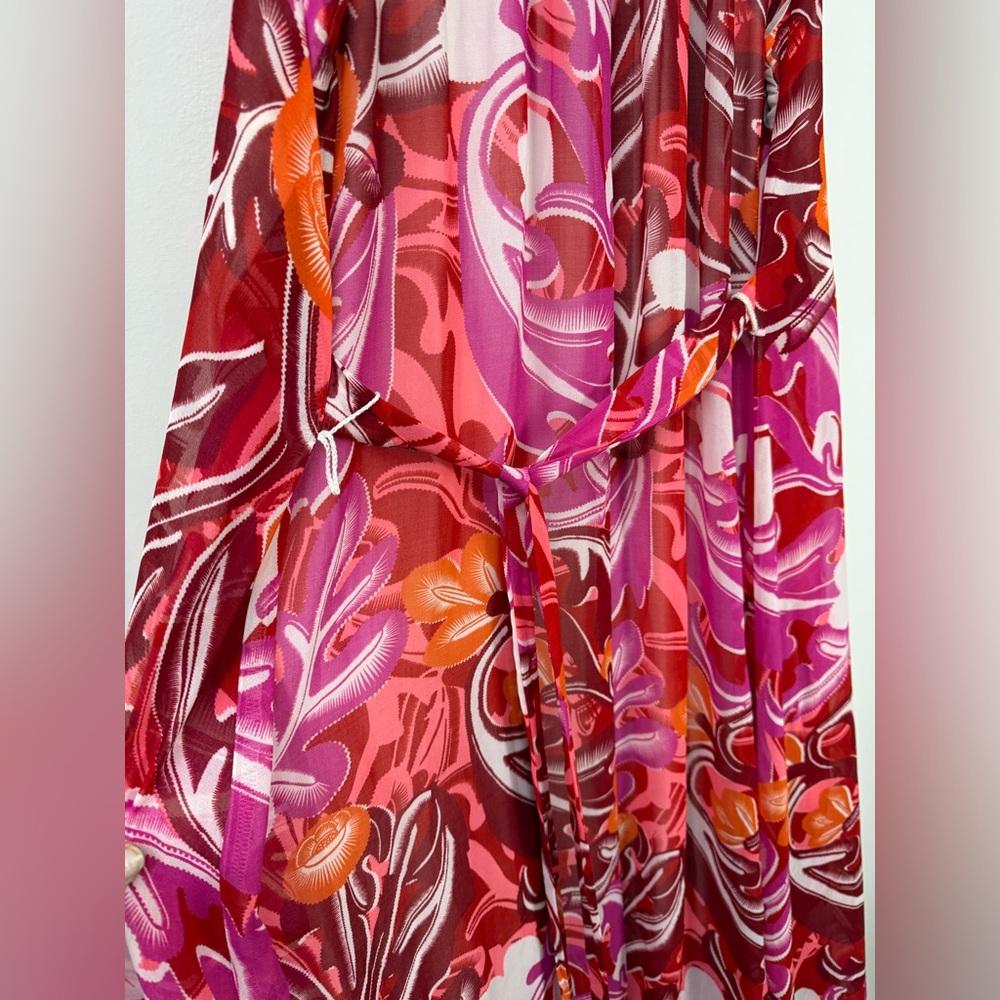 Coldwater Creek Funky Print Maxi Dress size 14 - Picture 5 of 11